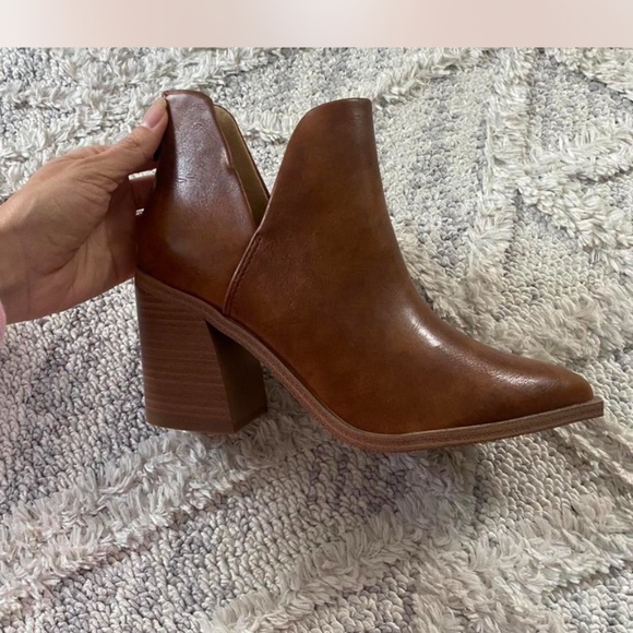 Brown Booties- new, never worn - Picture 5 of 5